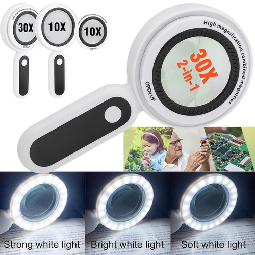 30x lupe mit led licht - 30x,