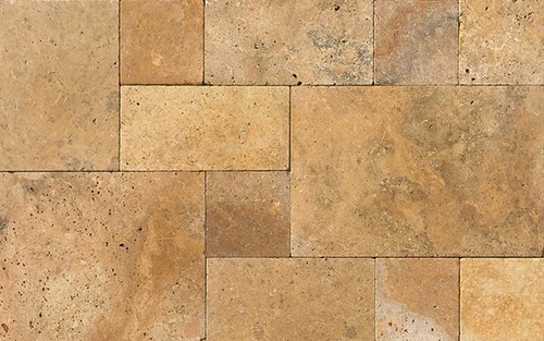 Travertin terrassenplatten - travertin,