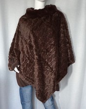 Faux Fur Poncho Webfell