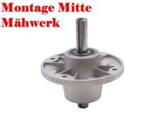 Messerspindel Messerturm MITTE passend manche Husqvarna Rider R 213 214 215 216