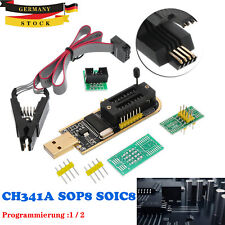 CH341A 24 25 Series EEPROM Flasher USB  BIOS Programmer Mit SOIC8 Clip On-Board