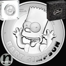 BART SIMPSON ™ Tuvalu 2022 -