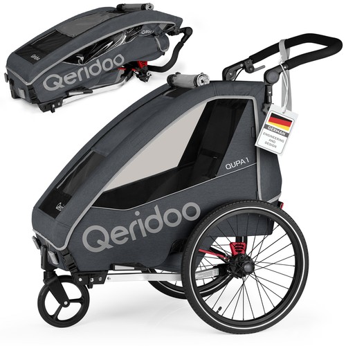 Qeridoo fahrradanhänger qupa - qeridoo,