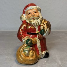 Vintage Weihnachtsmann Figur