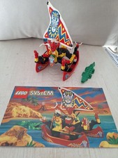 Lego 6256 - Lego Systems Insulaner Katamaran Piraten sehr guter Zustand Islander