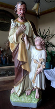 GROSSE STATUE HEILIGER JOSEPH