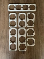 Busch Jaeger LX Alpinweiß Rahmen Konvolut