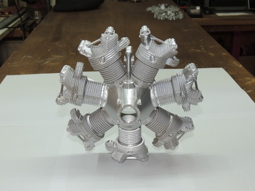 Zylinder sternmotor attrappe - sternmotor,