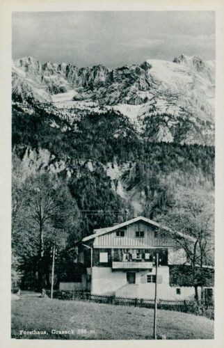 Ansichtskarte forsthaus - ansichtskarte,