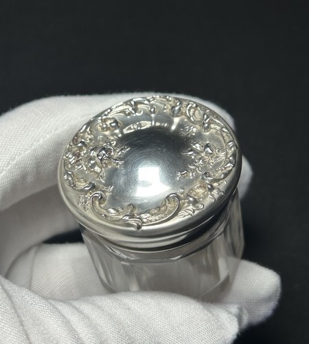 Kleine jugendstil dose - kleine, glas