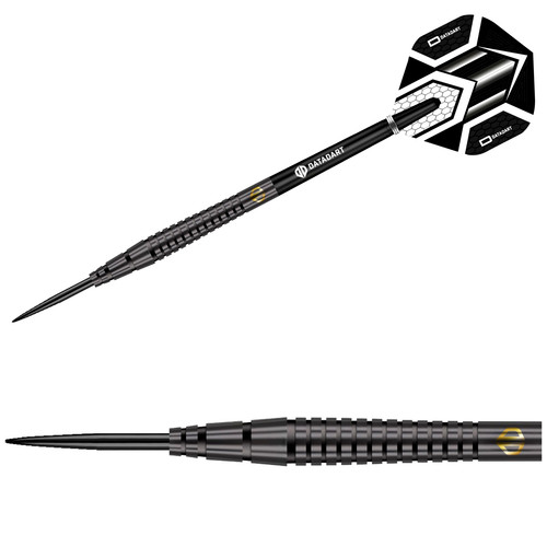 Datadart black steeldarts - black,