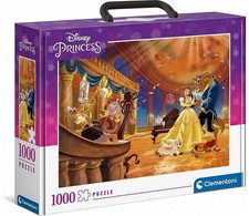 Clementoni Kinder Puzzle Koffer Disney Princess Schöne und das Biest 1000 Teile