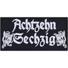 1860 Aufnäher: Achtzehn Sechzig Aufbügler München Patch Fußball Applikation