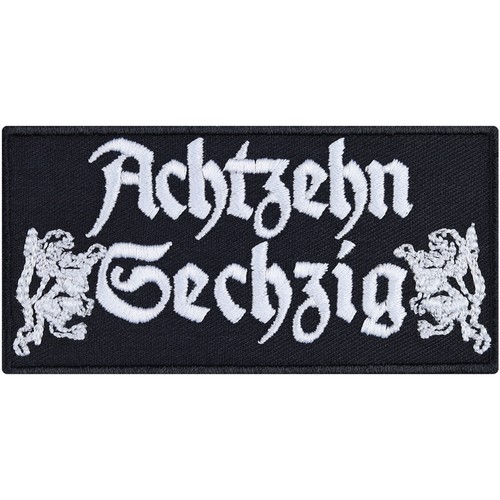 1860 aufnäher achtzehn - 1860, aufnäher: