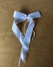 Schleifen, Hochzeit, Auto, Weiß, 34 Stück, Deko