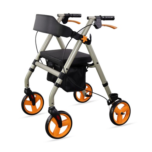 Rollator faltbar gold - rollator,