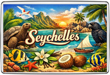 Kühlschrankmagnet Reise