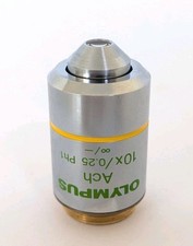 Olympus Ach 10x/ 0,25 oo/- Ph1 RMS , Mikroskop-Objektiv, Phasenkontrast Achromat