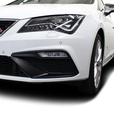 D049 Spoiler Flap Wing Schwarz Glanz Folie Seat Leon 5F Facelift Cupra FR SC ST