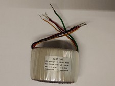 100V Übertrager, ELA Trafo, 120W, Ringkern