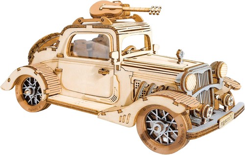 Robotime vintage car wooden - robotime,
