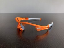 NOS OAKLEY RADAR Atomic Orange / White O icons Gestell *NEU* RARE