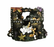 SuperFish Aquarium Deko LED Schatzkiste