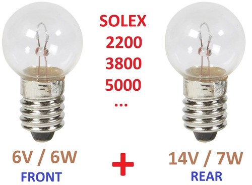 Moped solex birne 14v 7w - solex, 6w