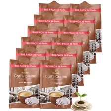 Tchibo Caffè Crema vollmundig Kaffeepads, 432 Stück
