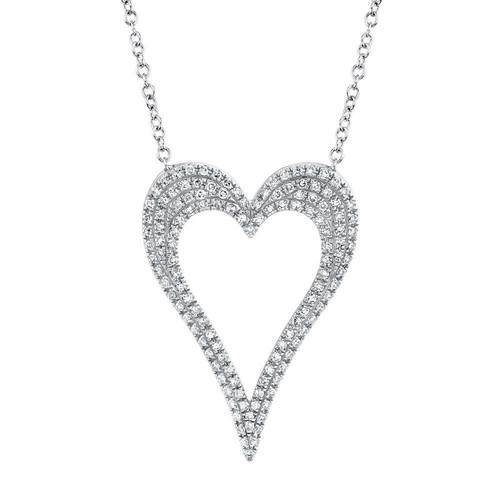 Offenes herz diamant - offenes,
