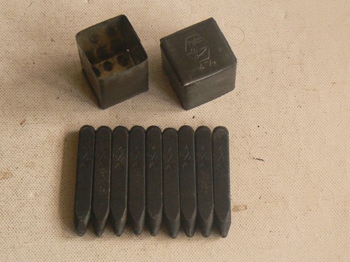 Schlagzahlen,Punzierstempel,Sc