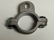 IKEA STOLMEN End Beschlag/Halter/Schelle silber einseitig Seitenteile 1 Öse 