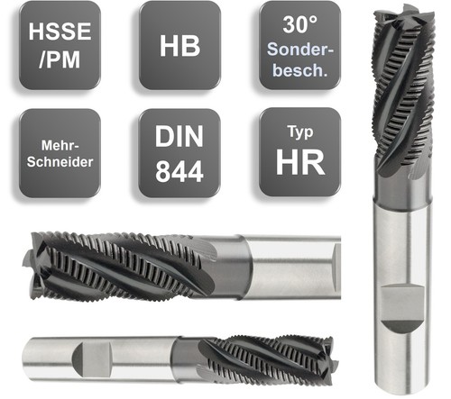 Schruppfräser typ hr - typ,