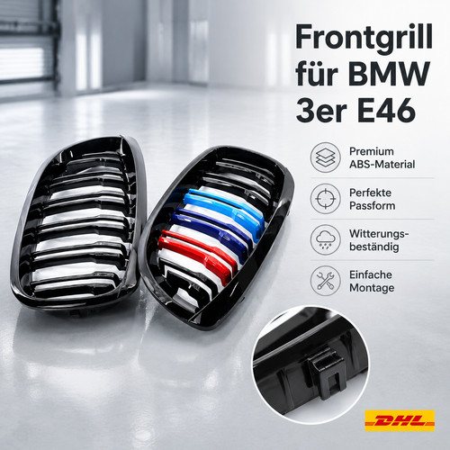 Hochglänz kühlergrill - hochglänz,