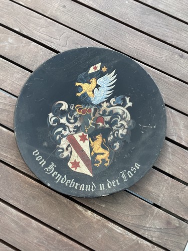 Historischer wappenteller - historischer,
