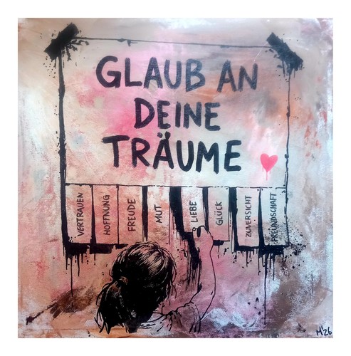 Original gemälde unikat - gemälde,