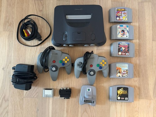 Nintendo n64 konsole - n64,
