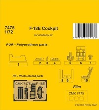F-18E Hornet Cockpit / 1:72 -