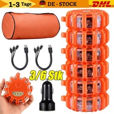 LED Rundumleuchte Magnet Akku