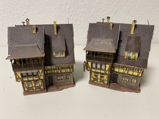 H0 VOLLMER 20817 Stadthaus Fachwerkhaus Ratskeller 2 Stück aus Anlagenrückbau