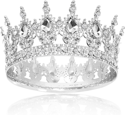 Runde mädchen tiara kristall - runde,