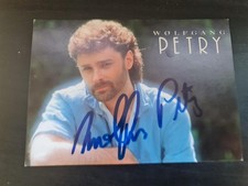 Wolfgang Petry Autogrammkarte