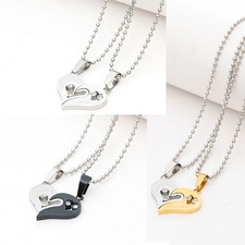 Partnerkette Liebe Herz