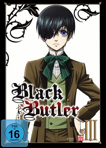 Black butler box vol 3 - butler,