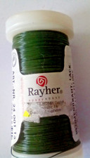 Blumendraht, grün lackiert, 0,35 mm ø, Spule 100 m, Material Eisen