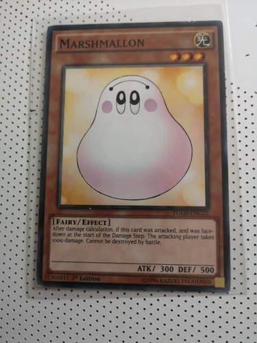 Marshmallon card eng - yu-gi-oh!,
