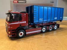 WSI 1:50 Premium Line DAF CF Sleeper mit Hookarm in OVP und 40m3 Container 