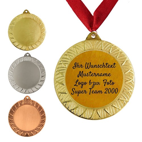 Personalisierte medaille aus - personalisierte,