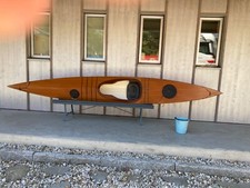 Kajak, Boot, einzigartig, handgefertigt,  Entwurf F1 Brian Schulz