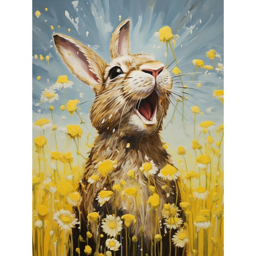 The happy bunny rabbit - the,